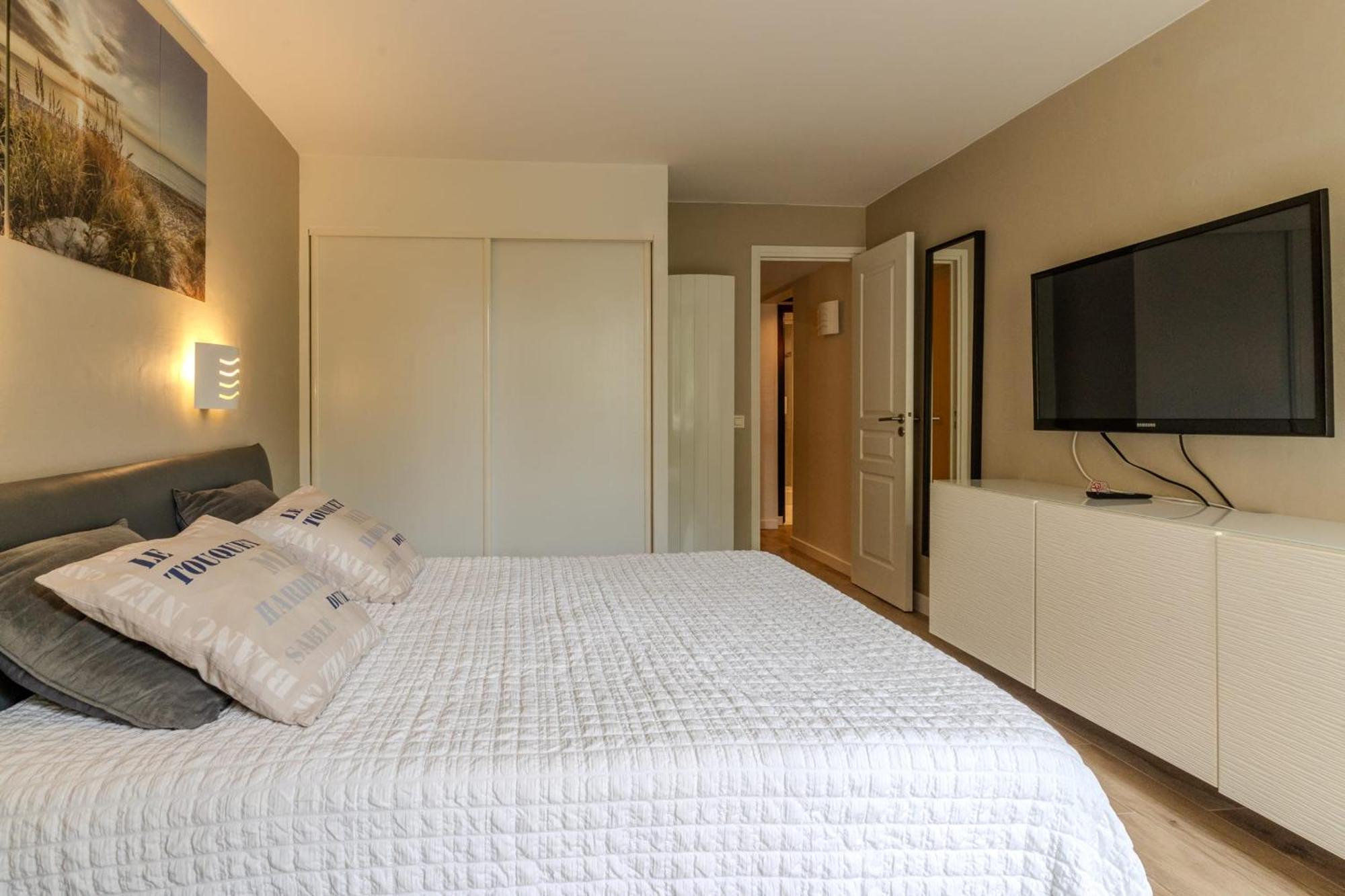 Very Nice Flat For 5 With Swimming Pool Tennis Court And Free Park Le Touquet Buitenkant foto