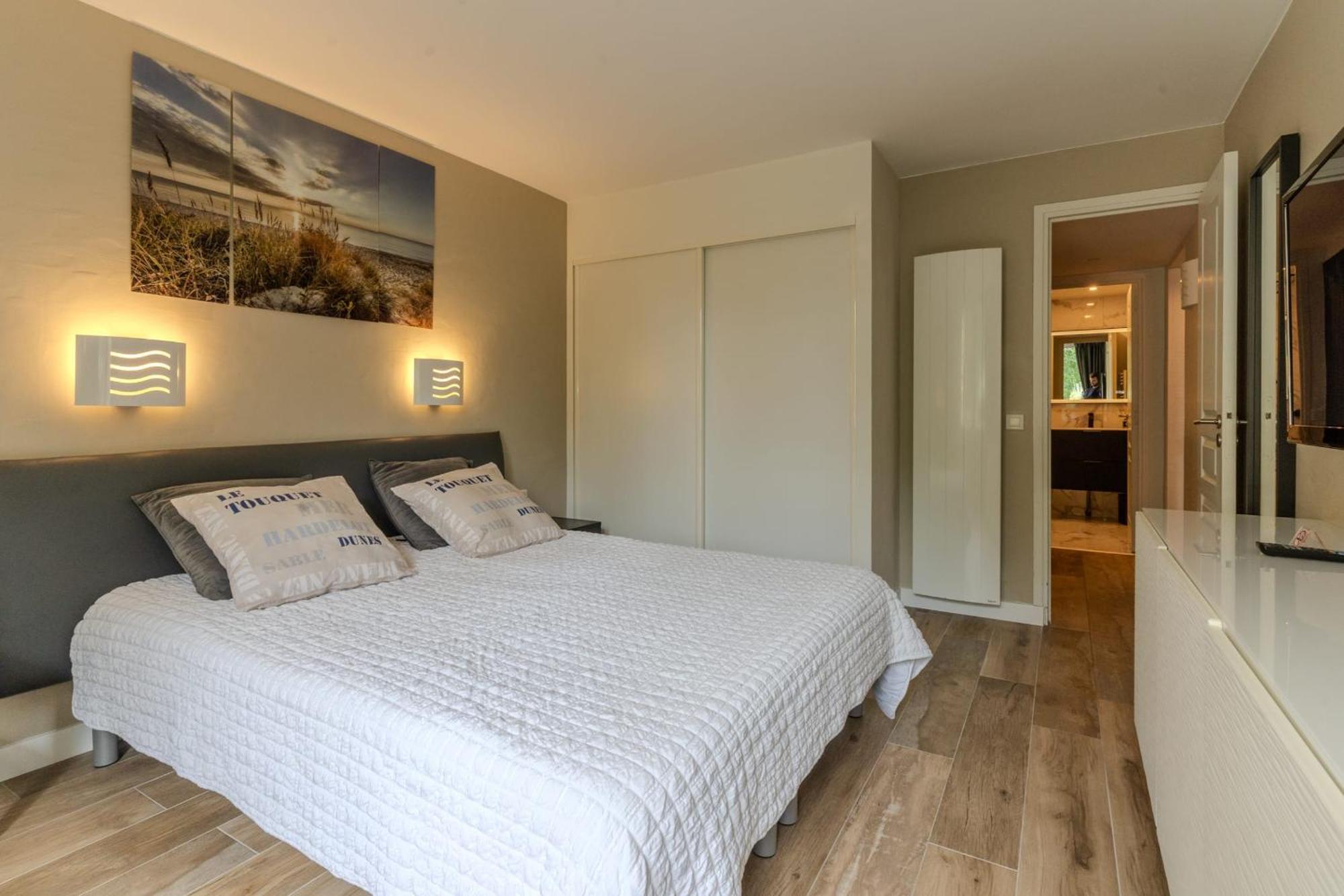 Very Nice Flat For 5 With Swimming Pool Tennis Court And Free Park Le Touquet Buitenkant foto